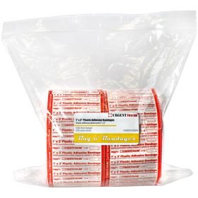 1,000 Adhesive Bandage, 1" x 3" Plastic Strips