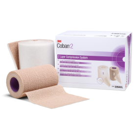 3M 2094XL Coban 2 Self-Adherent/Pull On Closure Layer Compression Bandage System (CS/8)