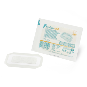 3M 3589 Tegaderm 3-1/2 x 6 in Transparent Film Dressing with Pad (CS/100)