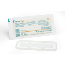 3M Tegaderm + 3M 3591 Transparent Film Dressing with Pad, 3-1/2 x 10 in, Composites (BX/25)