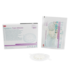 3M Tegaderm 90619 High-Performance Adhesive with Border Foam Dressing, 5-1/2 in (CS)