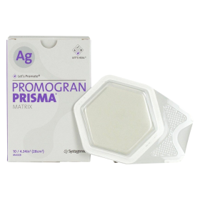 3M MA028 Promogran Prisma Matrix Silver Collagen Dressing, Hex Shaped, 4.3 sq in (CS/40)