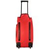 Rolling Red Wheel Bag + Telescoping Handle