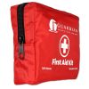 107 Piece Soft Case First Aid Kit, Sturdy Zippered Nylon Canvas Carry Bag