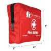 107 Piece Soft Case First Aid Kit, Sturdy Zippered Nylon Canvas Carry Bag