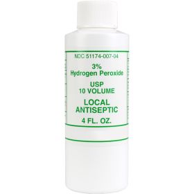 Hydrogen Peroxide 3%, 4 oz. - 1 each