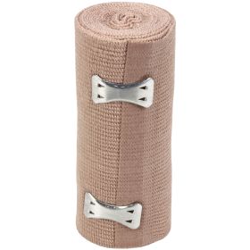 4" x 5 yd Elastic (Ace) Bandage with 2 Fasteners - 1 Each