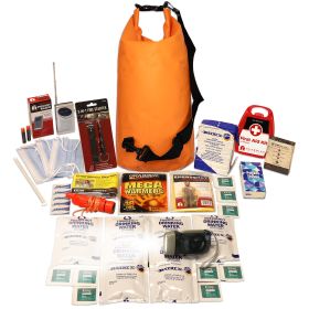 1 Person Necessity Survival Kit, Dry Bag