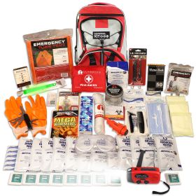 1 Person Comfort Survival Kit, Backpack