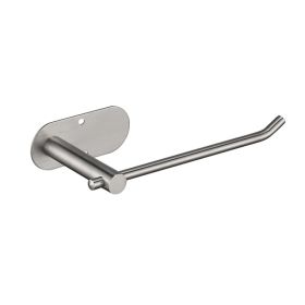 Paper Towel Holder - Self-Adhesive or Drilling, stainless steel wall-mounted paper towel holder for kitchen, bathroom (Option: Default Title)