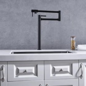 Pot shaped packing faucet with extended handle (Option: as picture)