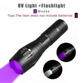 Super Bright 350000lm UV Torch Ultra Violet Flashlight Blacklight Light Lamp LED (Option: A)